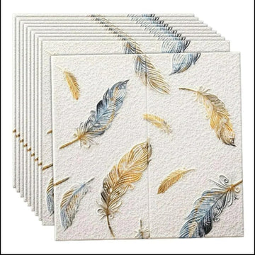 Stylish Stunning 3D Brick, Self-Adhesive Stunning 3D Effect, Peel & Stick Easy Installation, Removable Textured Panels for DIY Home Walls.