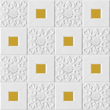 Brick Wallpaper - Self Adhesive Pe Foam Brick Design 3D Wall Stickers Full Coverage Diy Wallpaper For Home Hotel Living Room Bedroom.