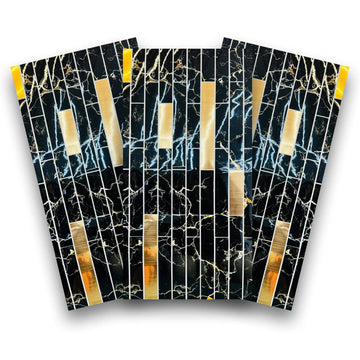 3D Effect Stunning 3D Striped Wallpaper - Self-Adhesive Waterproof 3D Wall Panels PE Foam Wallpaper Sticker, Easy Installation & Removal,Easy Cleaning.
