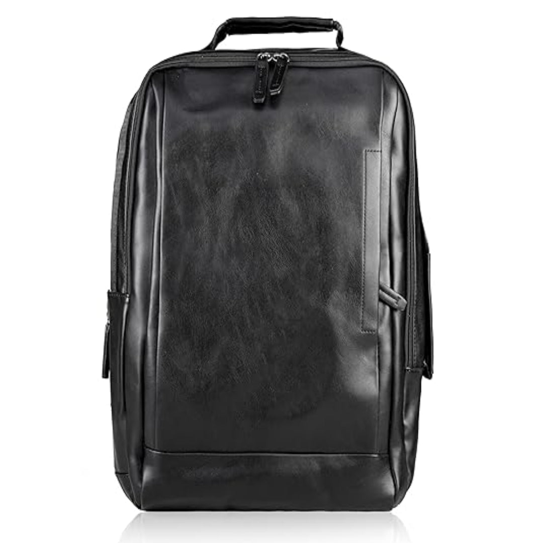 Professional Laptop Bag for Men, 15.6 inch Faux Leather Durable Office Use Laptop Briefcase Shoulder Sling Formal Executive Messenger Bags for Men.