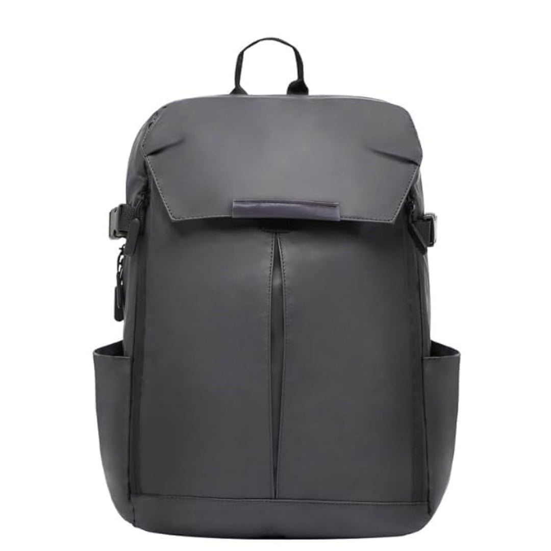 Laptop bag for Men and Women, waterproof with Multi Pockets Business Backpacks for Office Outdoor and Camping Travel Shoulder Bag Made with Vegan Microfiber Leather Large Capacity School travel bag