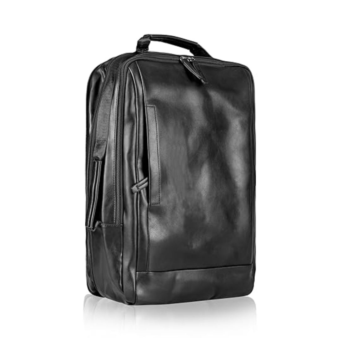 Professional Laptop Bag for Men, 15.6 inch Faux Leather Durable Office Use Laptop Briefcase Shoulder Sling Formal Executive Messenger Bags for Men.