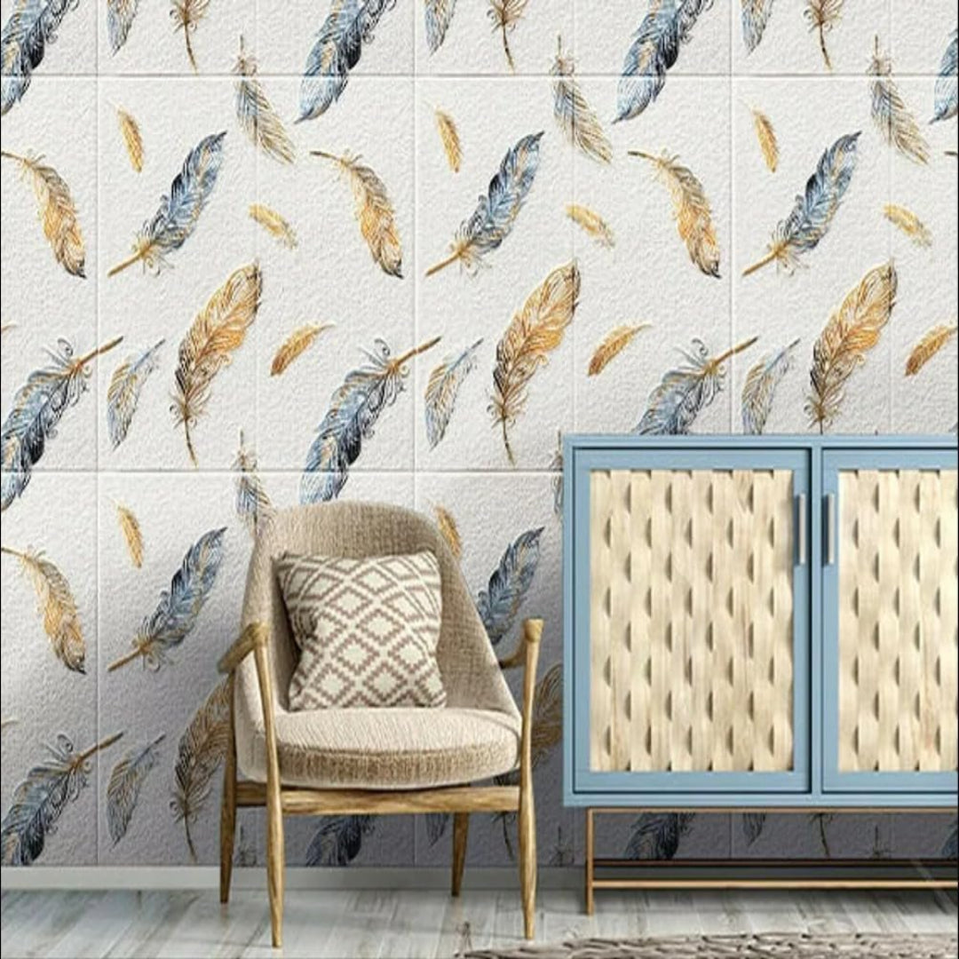 Stylish Stunning 3D Brick, Self-Adhesive Stunning 3D Effect, Peel & Stick Easy Installation, Removable Textured Panels for DIY Home Walls.