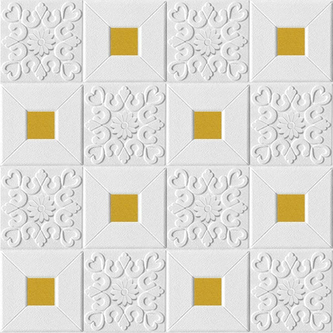 Brick Wallpaper - Self Adhesive Pe Foam Brick Design 3D Wall Stickers Full Coverage Diy Wallpaper For Home Hotel Living Room Bedroom.